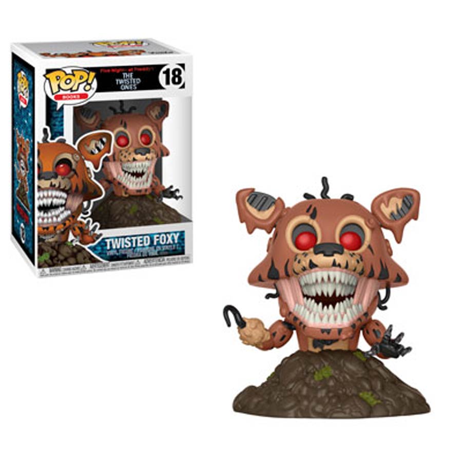 POP Books 18 Five Nights At Freddys Twisted Foxy Vinyl Figure
