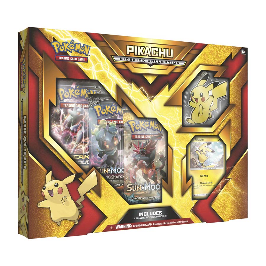 Pokemon TCG Pikachu Sidekick Collection Box