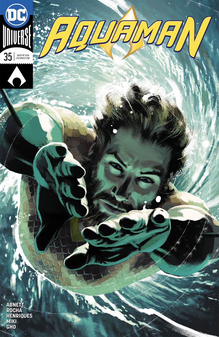 Aquaman Vol 6 #35 Cover B Variant Joshua Middleton Cover