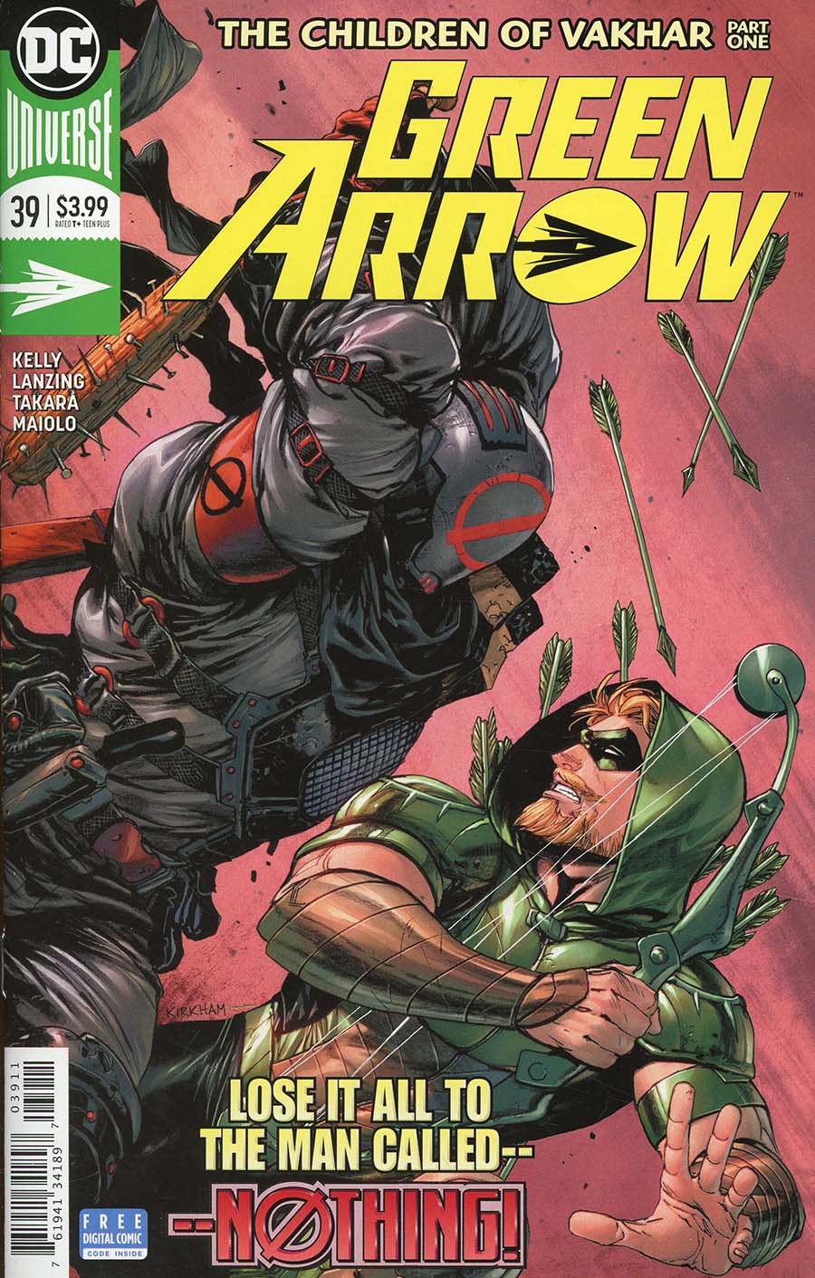 Green Arrow Vol 7 #39 Cover A Regular Tyler Kirkham Cover