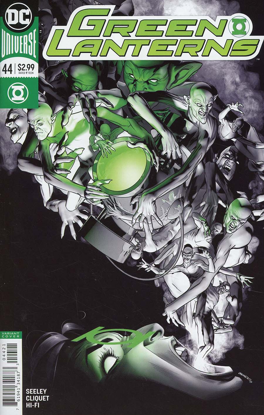 Green Lanterns #44 Cover B Variant Brandon Peterson Cover