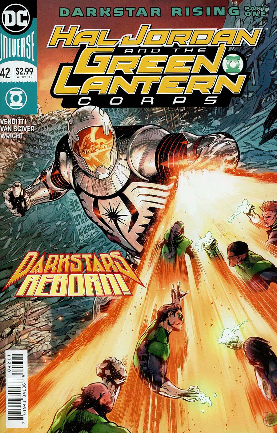 Hal Jordan And The Green Lantern Corps #42 Cover A Regular Rafa Sandoval & Jordi Tarragona Cover