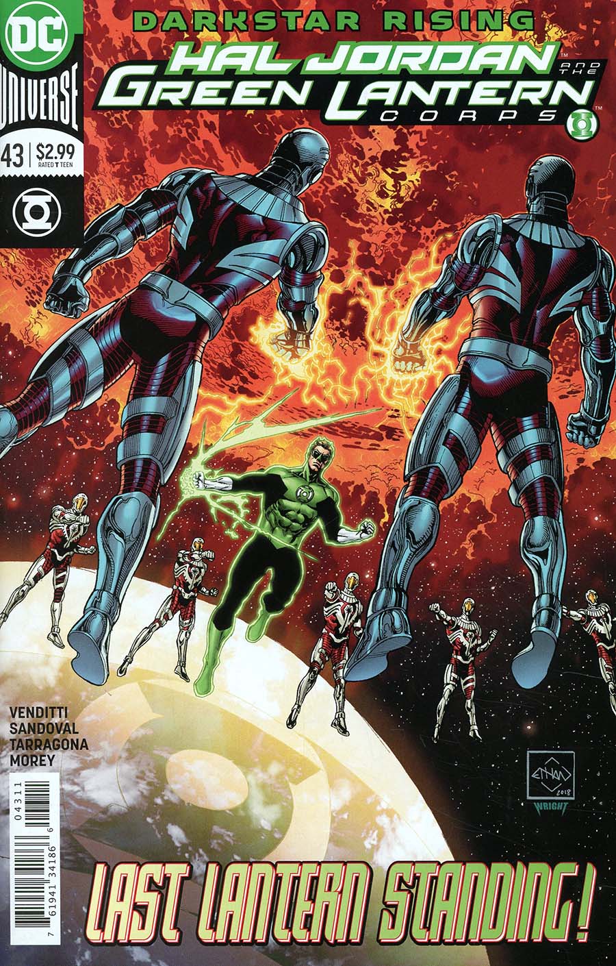 Hal Jordan And The Green Lantern Corps #43 Cover A Regular Ethan Van Sciver Cover