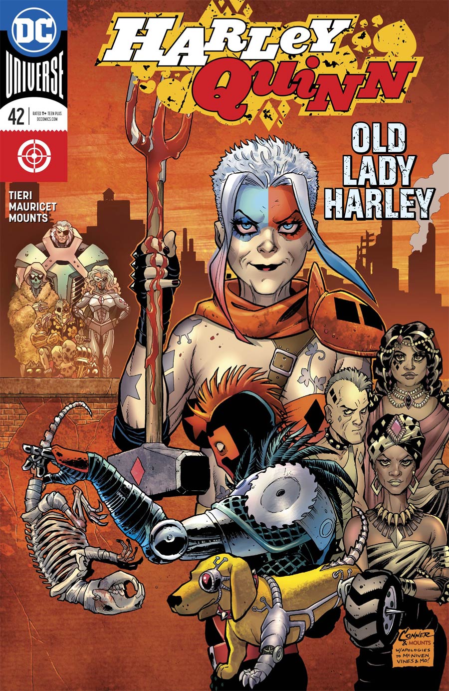Harley Quinn Vol 3 #42 Cover A Regular Amanda Conner Cover
