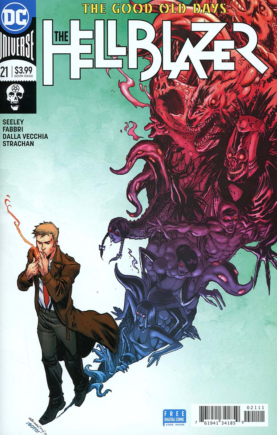 Hellblazer Vol 2 #21 Cover A Regular Tim Seeley Cover