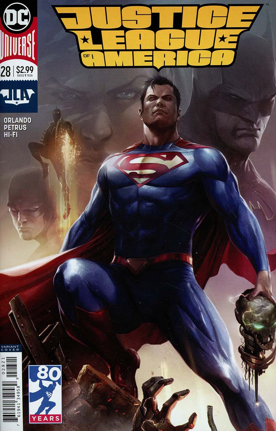 Justice League Of America Vol 5 #28 Cover B Variant Francesco Mattina Cover
