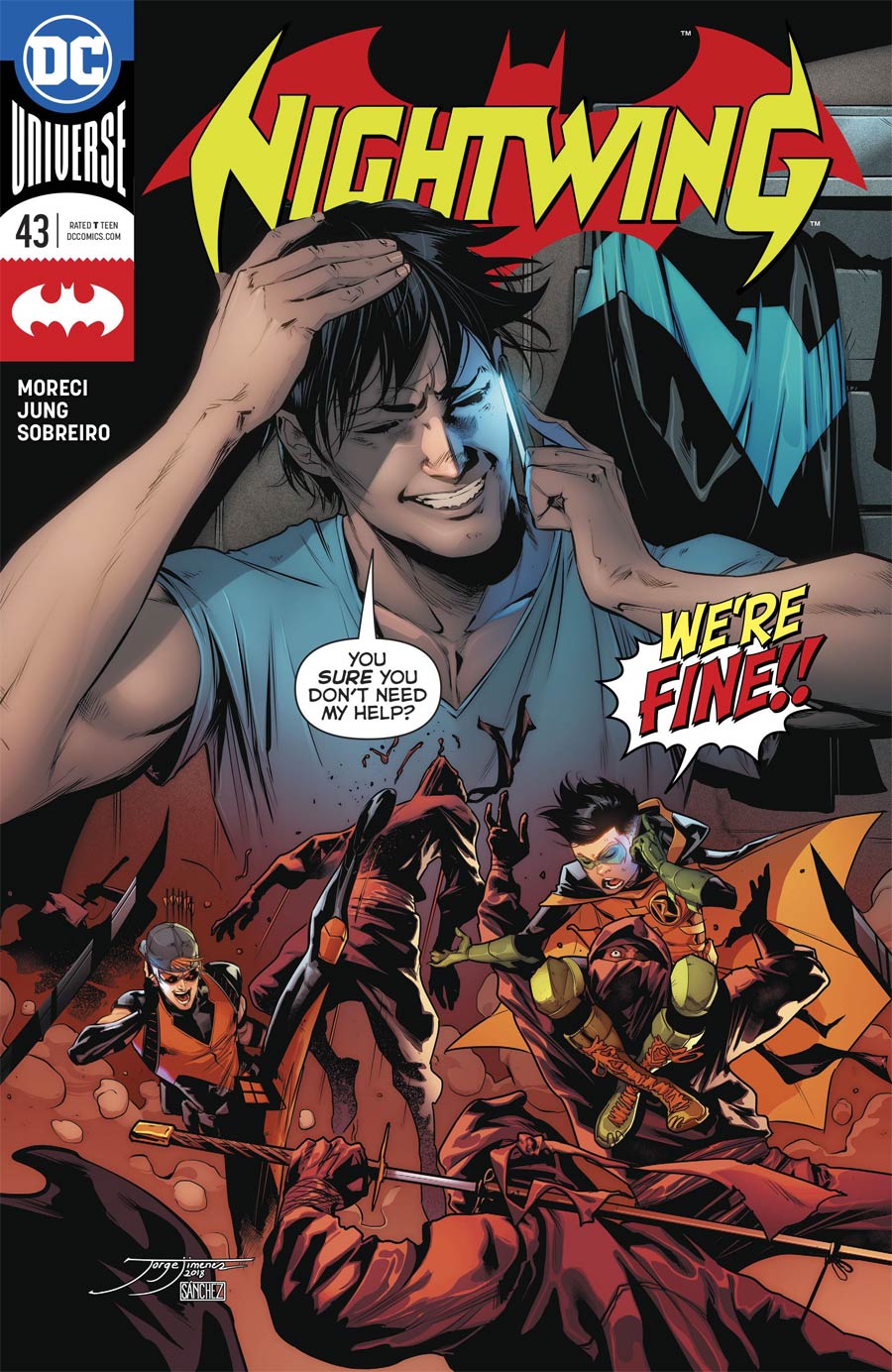 Nightwing Vol 4 #43 Cover A Regular Jorge Jimenez Cover