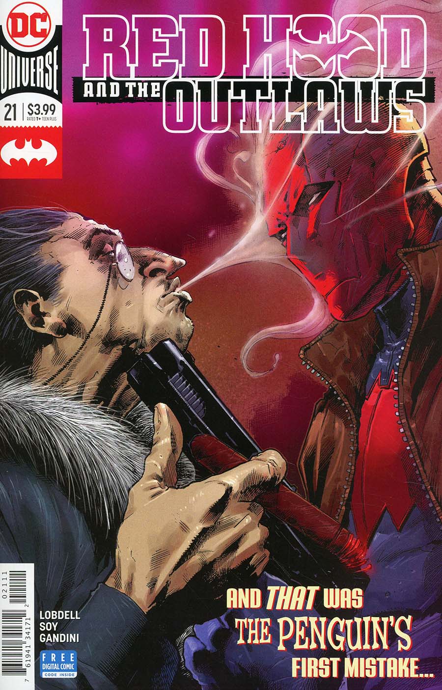 Red Hood And The Outlaws Vol 2 #21 Cover A Regular Trevor Hairsine Cover