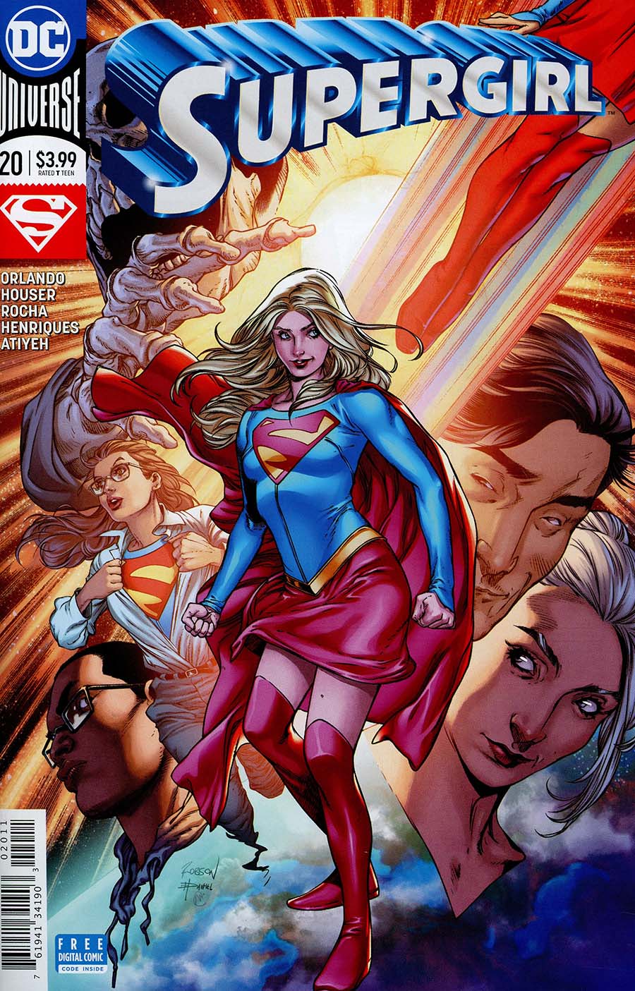 Supergirl Vol 7 #20 Cover A Regular Robson Rocha Cover