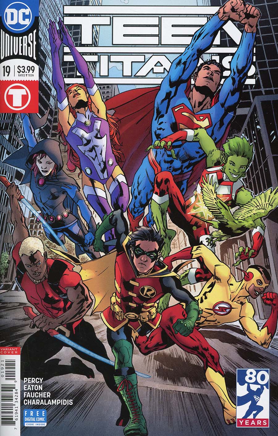 Teen Titans Vol 6 #19 Cover B Variant Bryan Hitch Cover