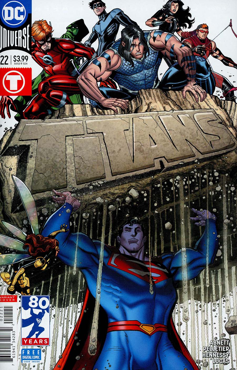 Titans Vol 3 #22 Cover B Variant Nick Bradshaw Cover