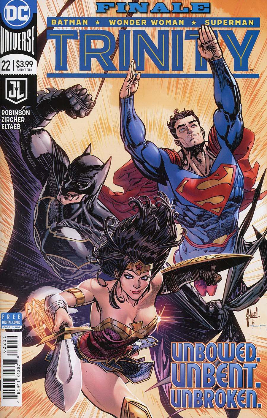 Trinity Vol 2 #22 Cover A Regular Guillem March Cover