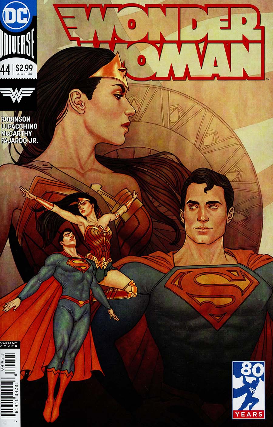 Wonder Woman Vol 5 #44 Cover B Variant Jenny Frison Cover