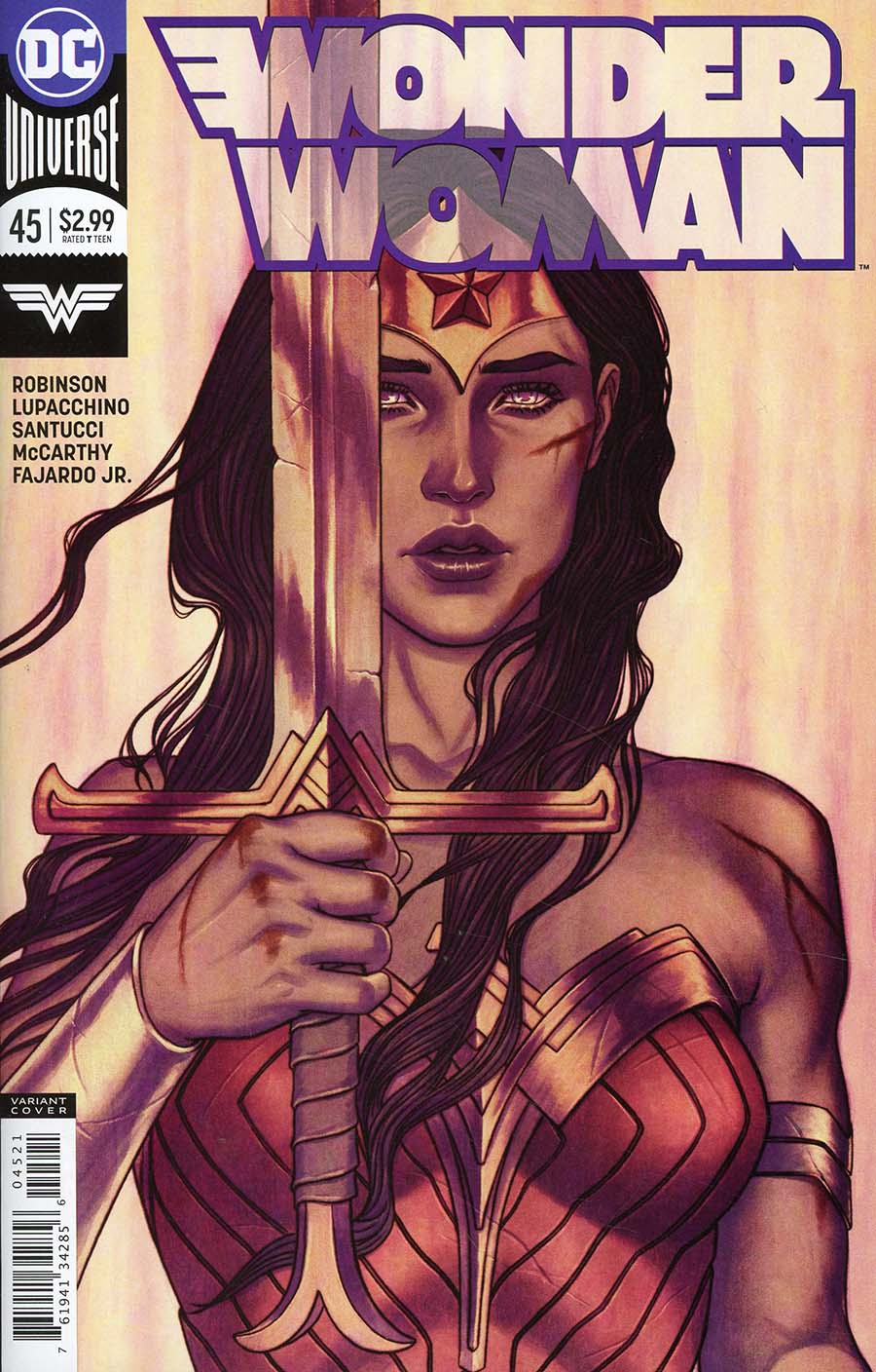 Wonder Woman Vol 5 #45 Cover B Variant Jenny Frison Cover