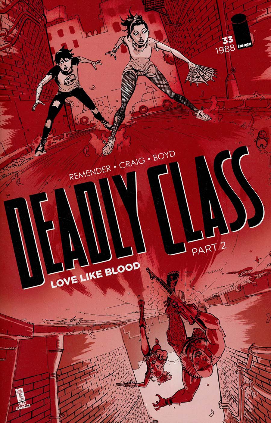 Deadly Class #33 Cover A Regular Wes Craig Cover