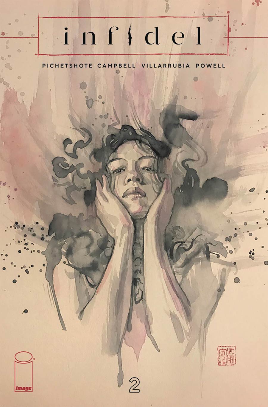 Infidel #2 Cover B Variant David Mack Cover