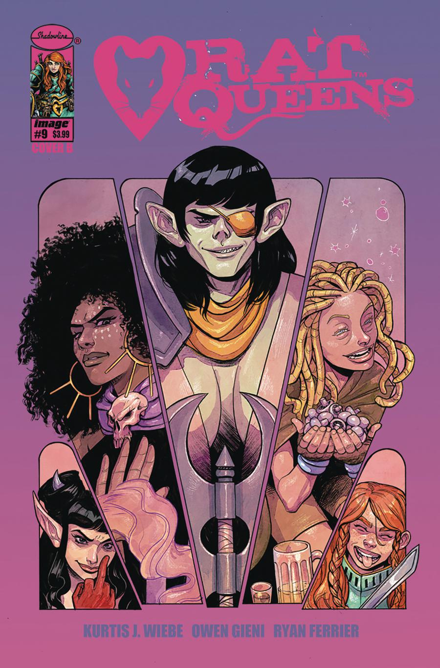 Rat Queens Vol 2 #9 Cover B Variant Leila Del Duca Cover