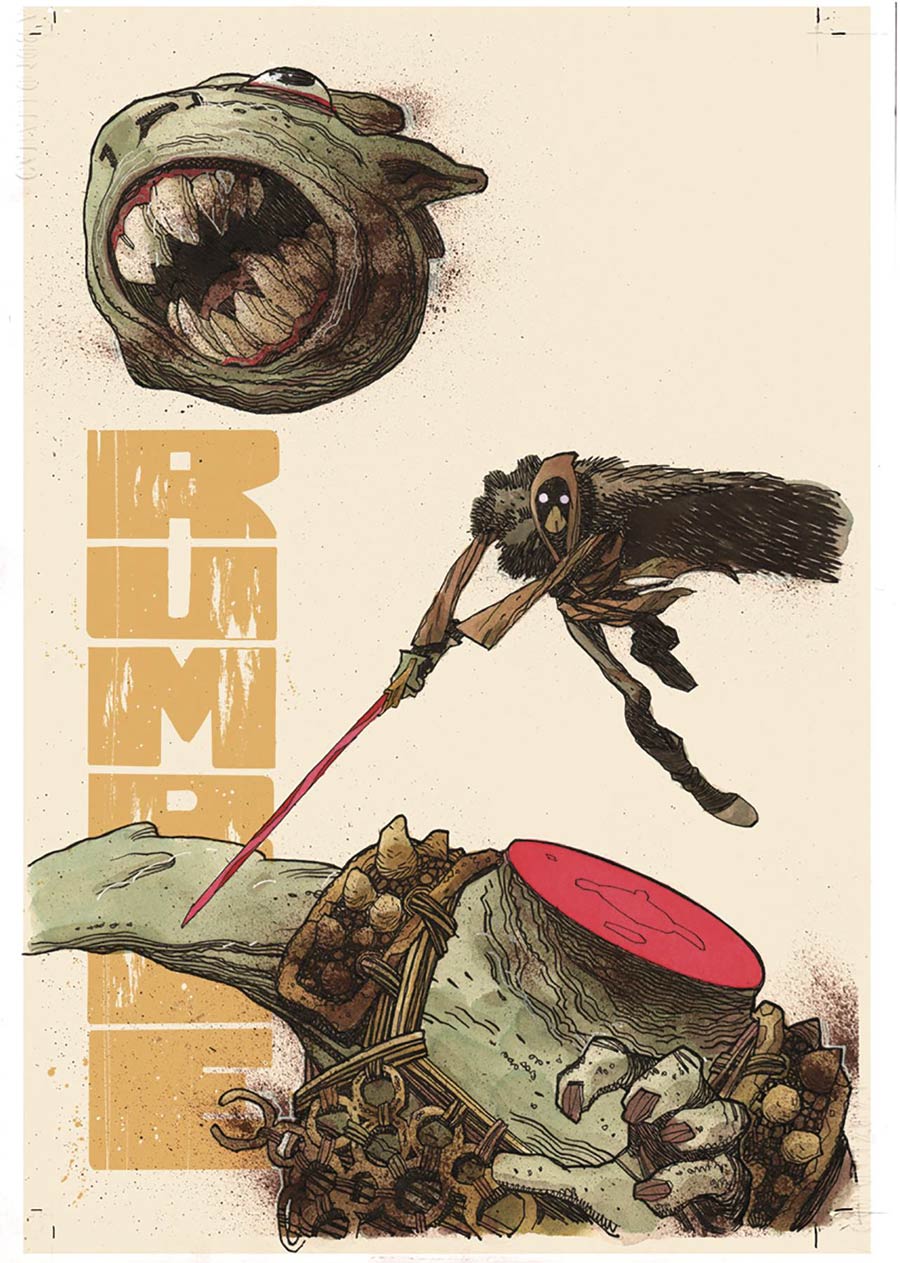 Rumble Vol 2 #5 Cover B Variant Gabriel Hernandez Walta Cover