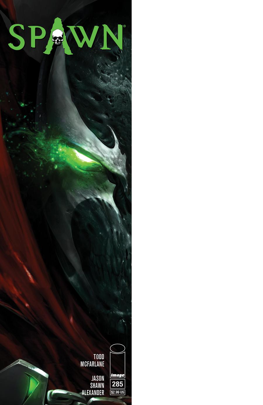 Spawn #285 Cover B Variant Francesco Mattina Mask Cover