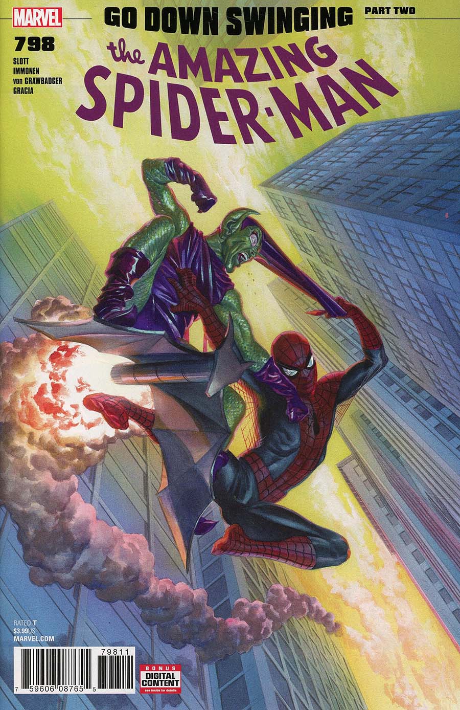 Amazing Spider-Man Vol 4 #798 Cover A 1st Ptg Regular Alex Ross Cover