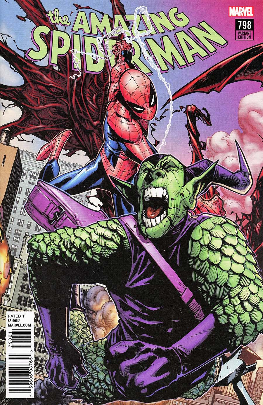Amazing Spider-Man Vol 4 #798 Cover B Variant Humberto Ramos Connecting Cover (2 Of 5)