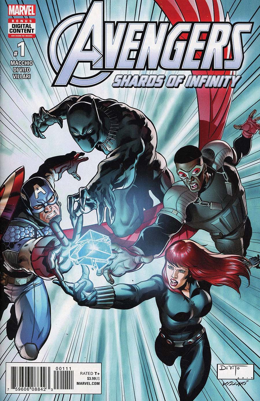 Avengers Shards Of Infinity #1 Cover A Regular Andrea Di Vito Cover