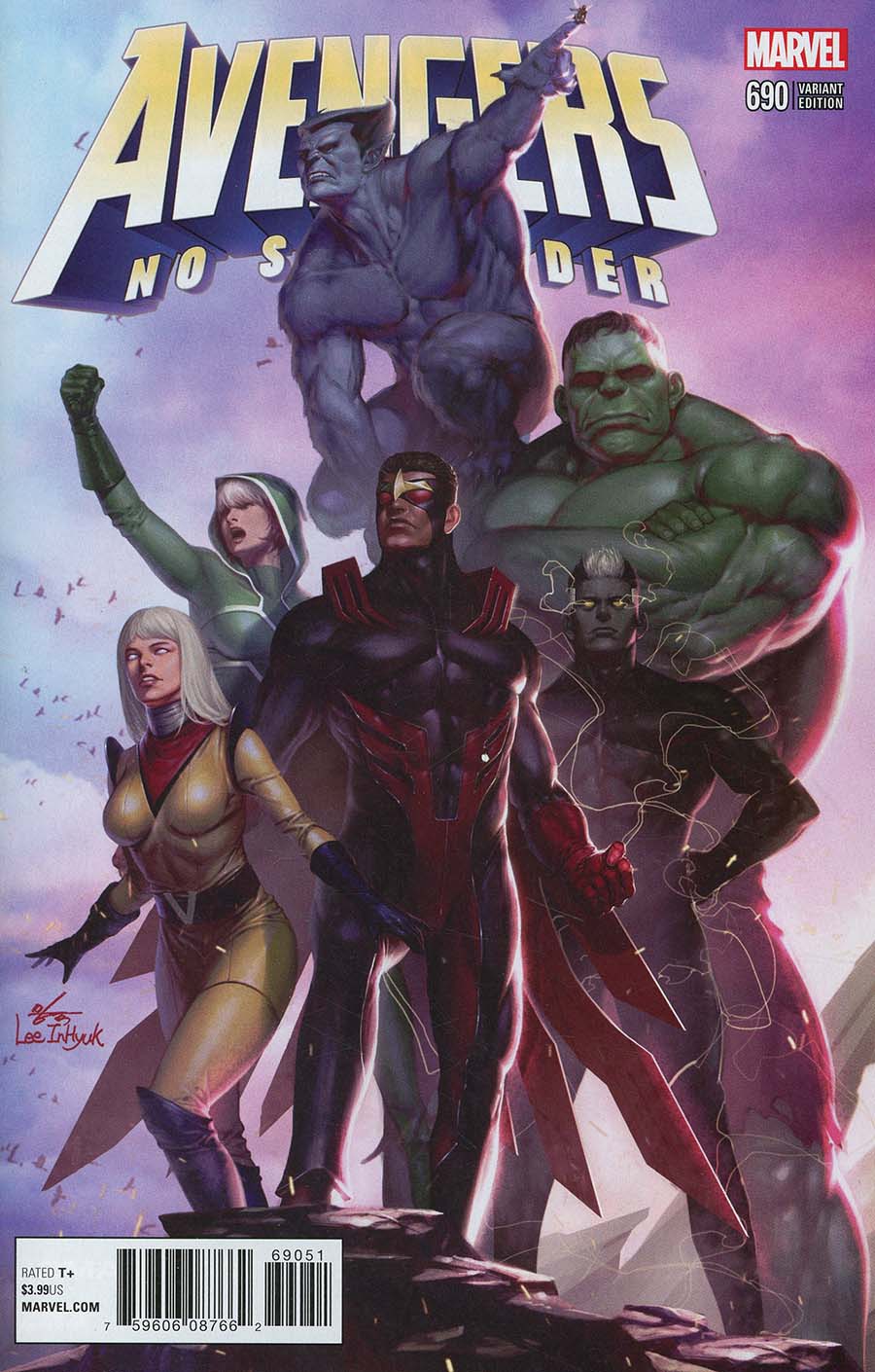 Avengers Vol 6 #690 Cover C Variant Inhyuk Lee Cover (No Surrender Part 16)
