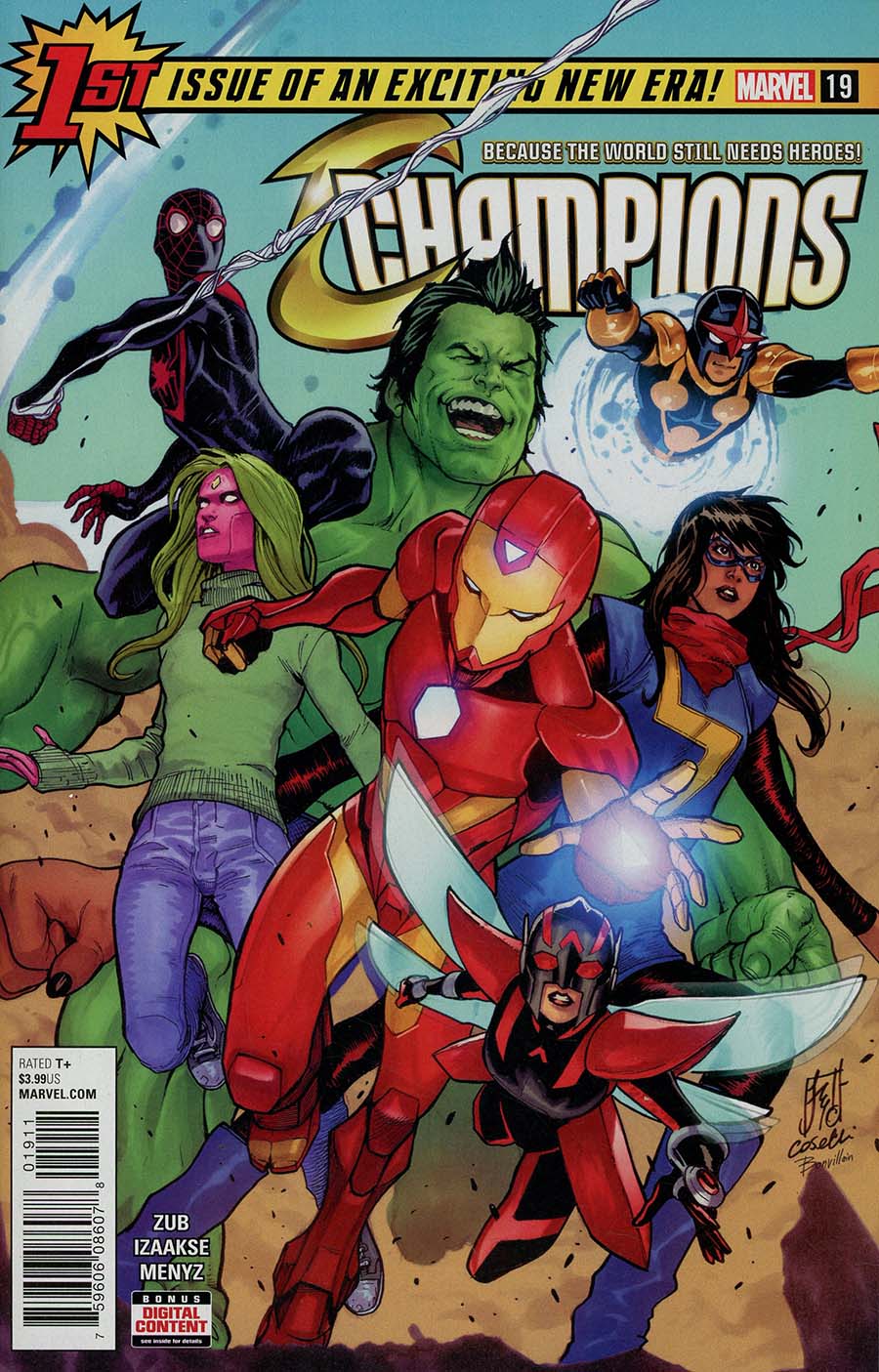 Champions (Marvel) Vol 2 #19 Cover A 1st Ptg