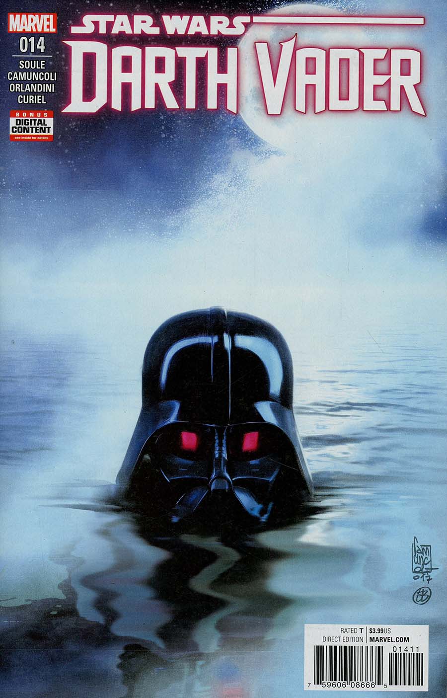 Darth Vader Vol 2 #14 Cover A Regular Giuseppe Camuncoli & Elia Bonetti Cover