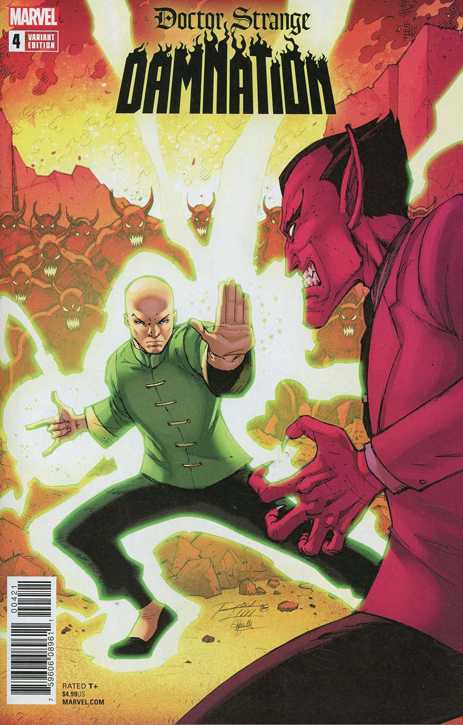 Doctor Strange Damnation #4 Cover C Variant Ron Lim Cover