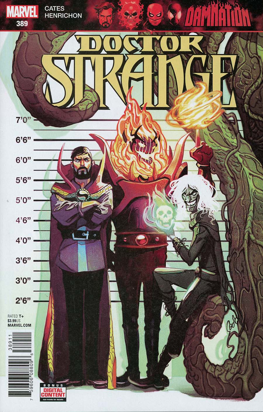 Doctor Strange Vol 4 #389 (Damnation Tie-In)