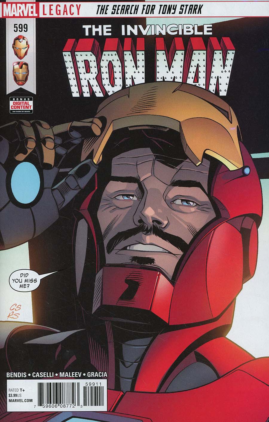 Invincible Iron Man Vol 3 #599 Cover A Regular Chris Sprouse Cover