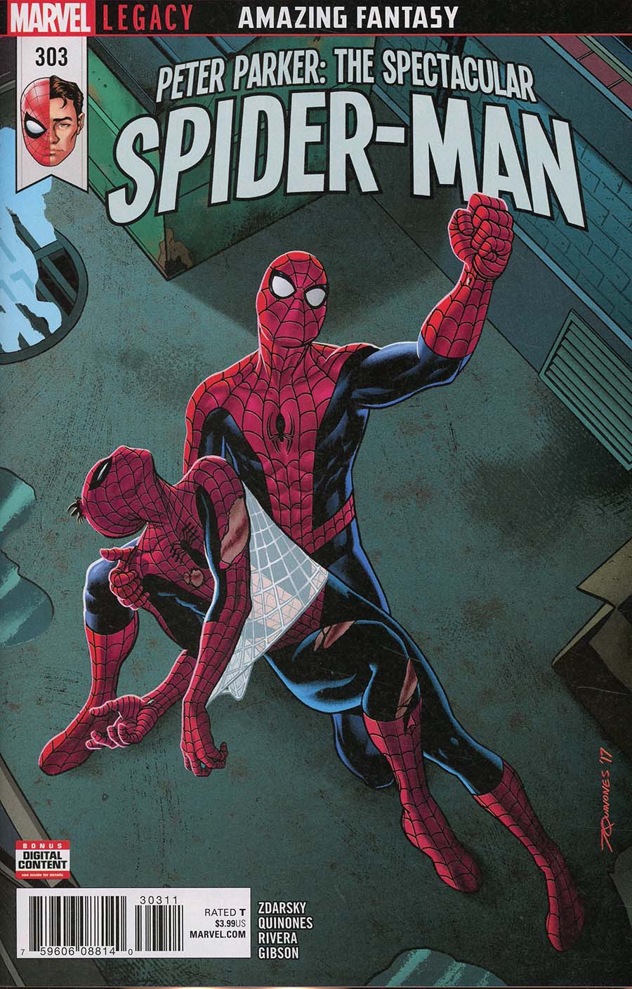 Peter Parker Spectacular Spider-Man #303 Cover A Regular Joe Quinones Cover