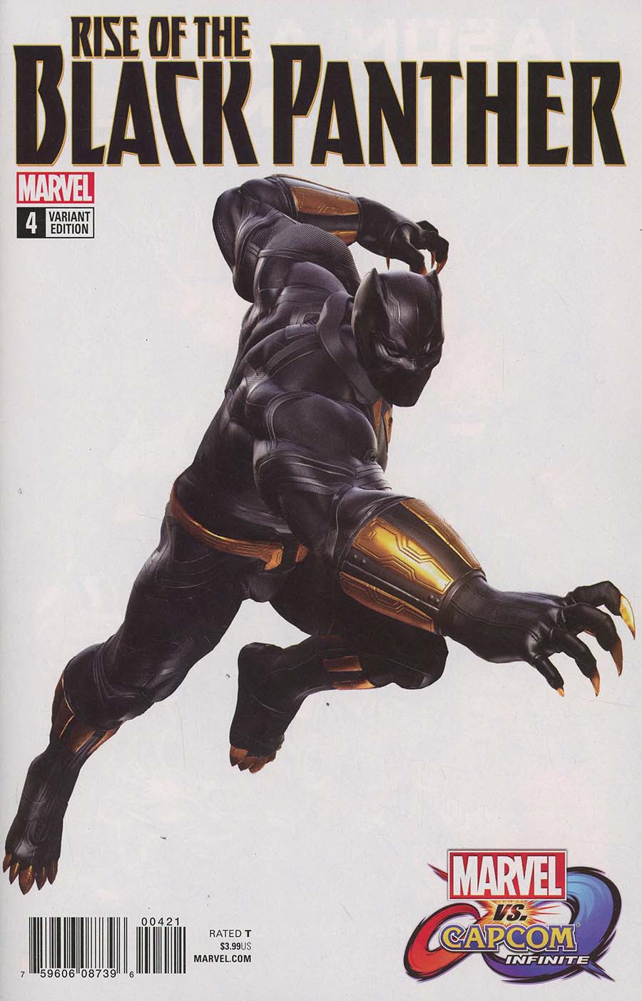 Rise Of The Black Panther #4 Cover B Variant Game Image Cover