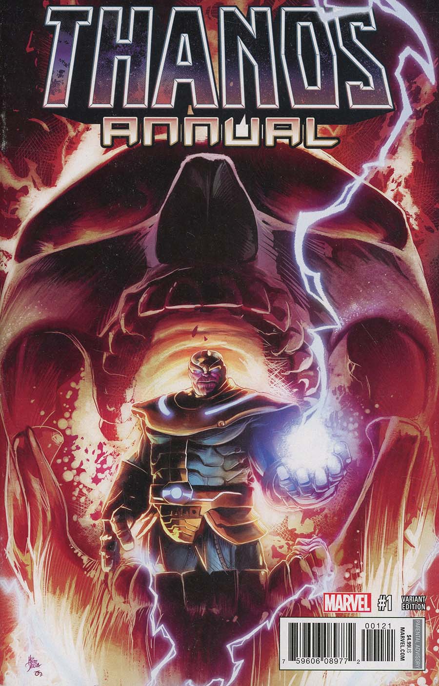 Thanos Vol 2 Annual #1 Cover B Variant Mike Deodato Jr Cover