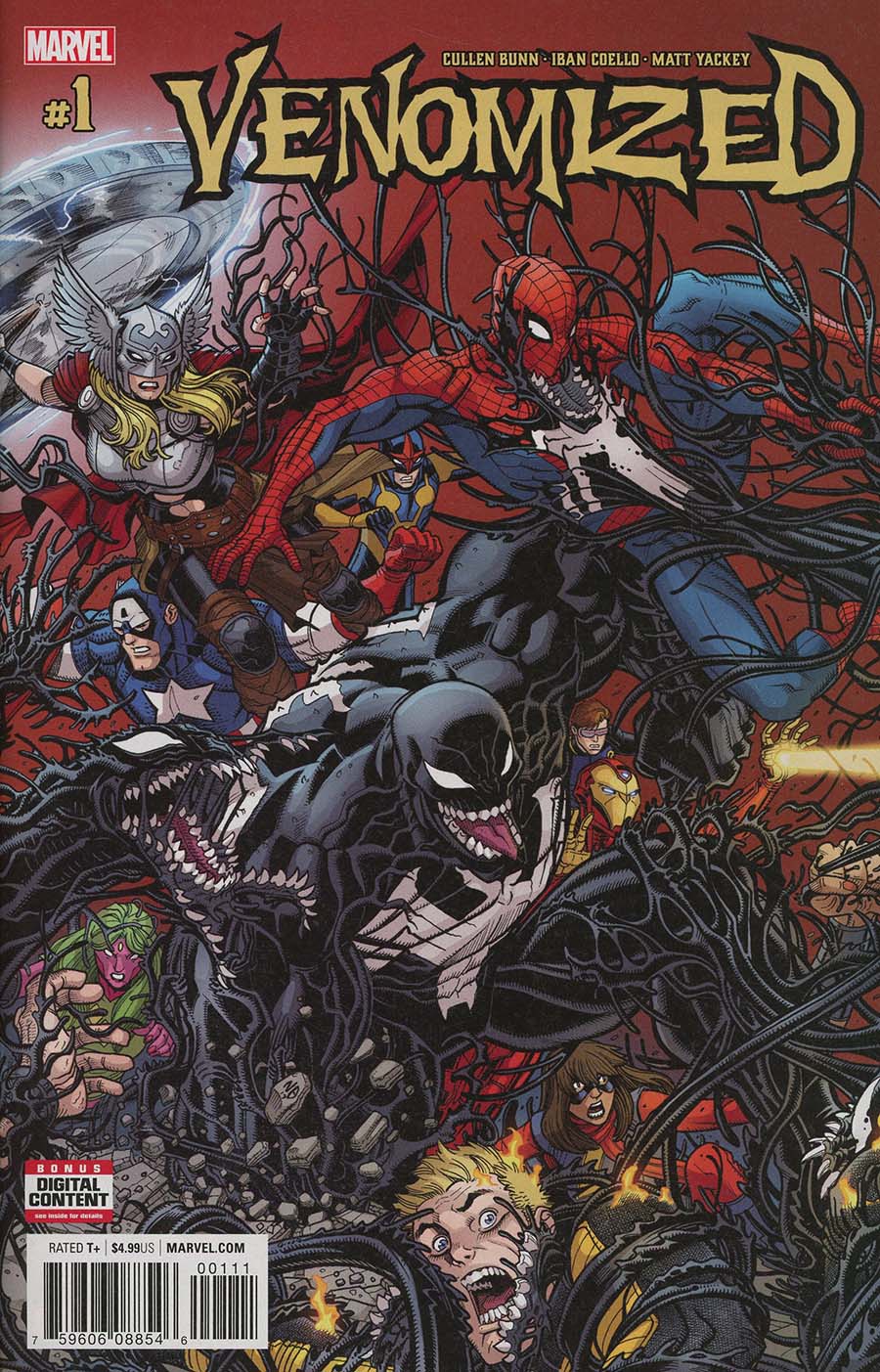 Venomized #1 Cover A Regular Nick Bradshaw Cover