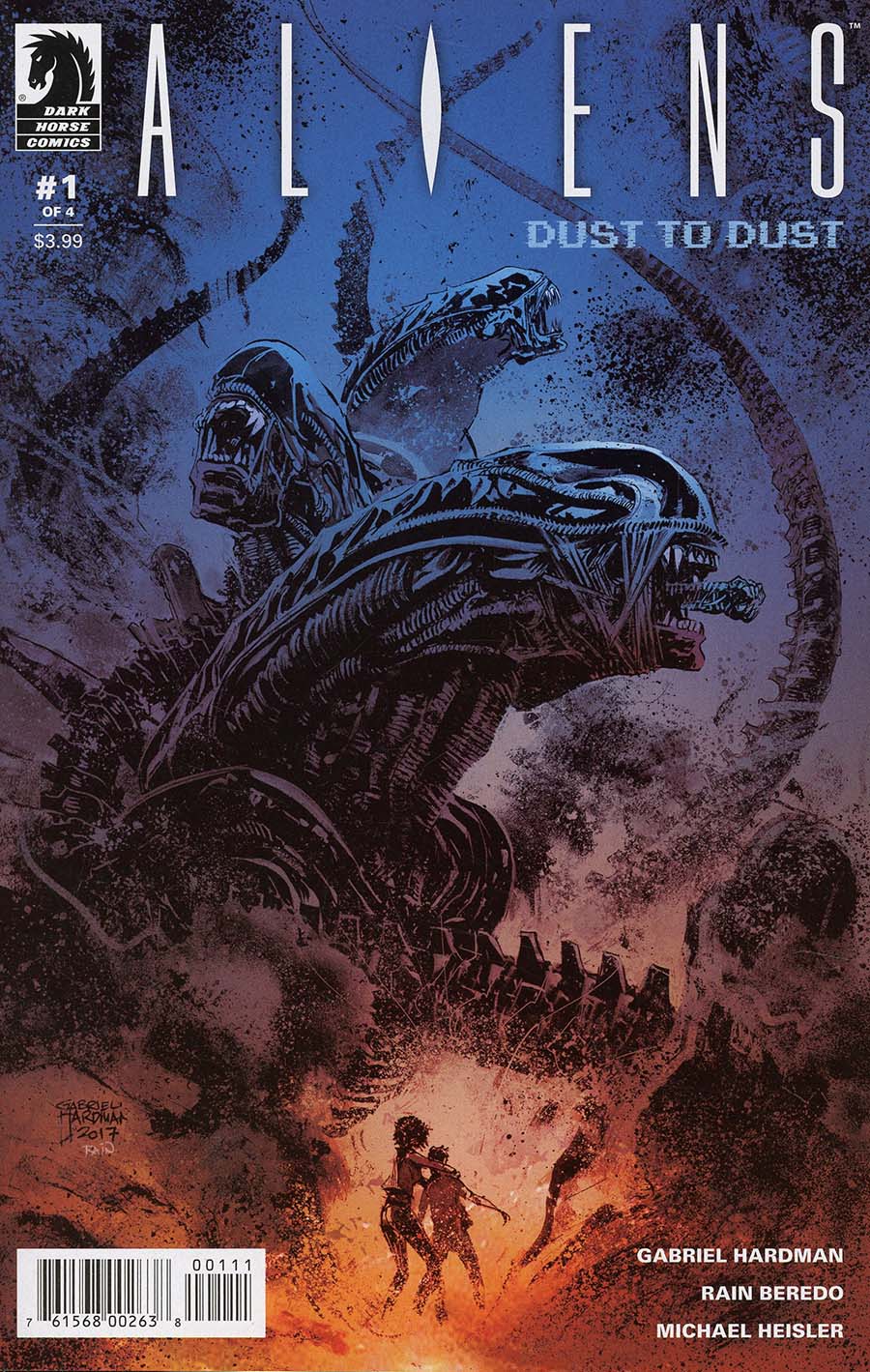 Aliens Dust To Dust #1 Cover A Regular Gabriel Hardman Cover