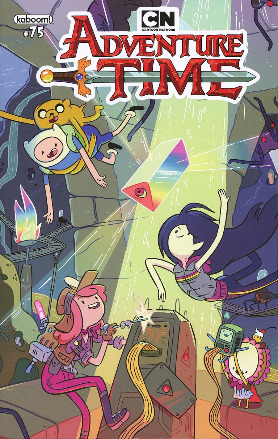 Adventure Time #75 Cover A Regular Shelli Paroline & Braden Lamb Wraparound Cover