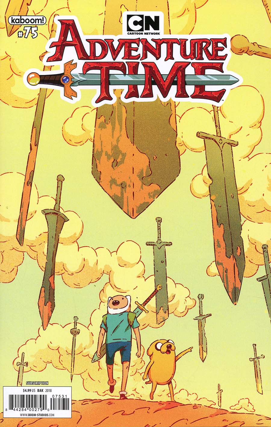 Adventure Time #75 Cover C Variant Pius Bak Subscription Cover