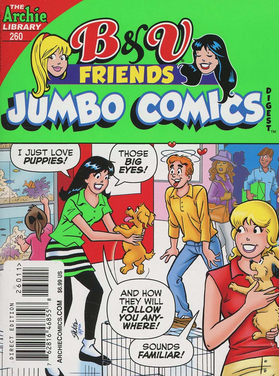 B & V Friends Jumbo Comics Digest #260