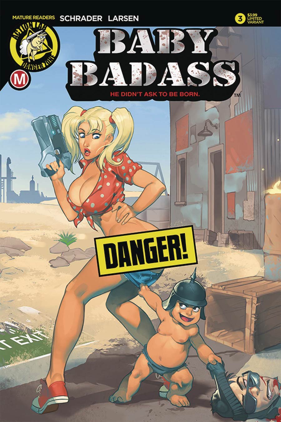 Baby Badass #3 Cover B Variant Chuck Pires Cover