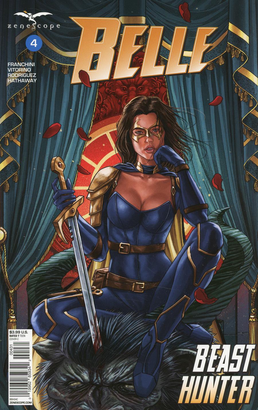 Grimm Fairy Tales Presents Belle Beast Hunter #4 Cover C Ruiz Burgos