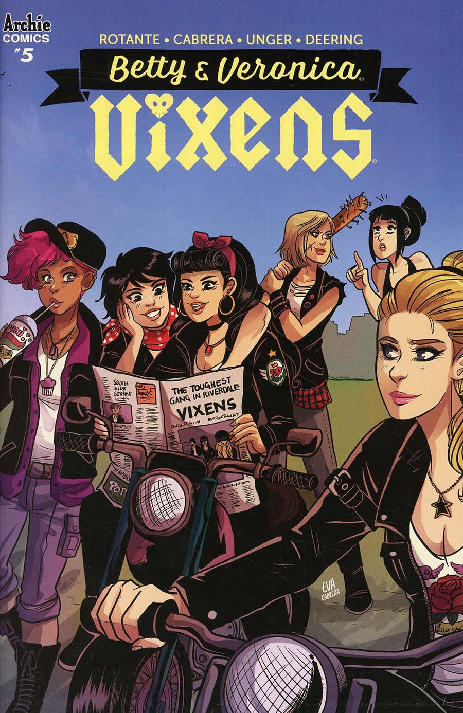 Betty & Veronica Vixens #5 Cover A Regular Eva Cabrera Cover