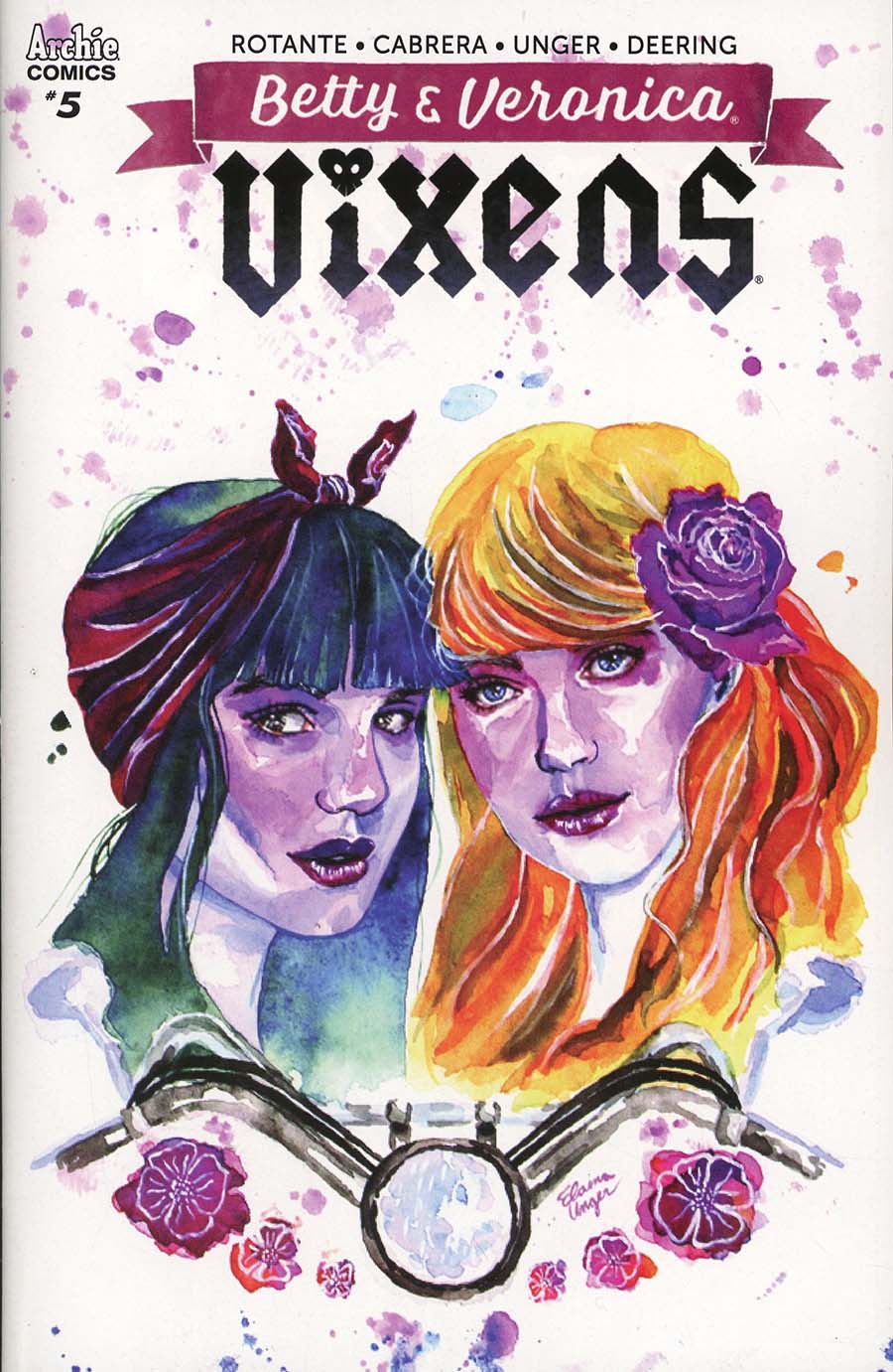 Betty & Veronica Vixens #5 Cover C Variant Elaina Unger Cover