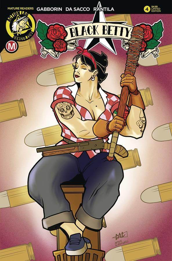 Black Betty #4 Cover E Variant Chad Cicconi Cover