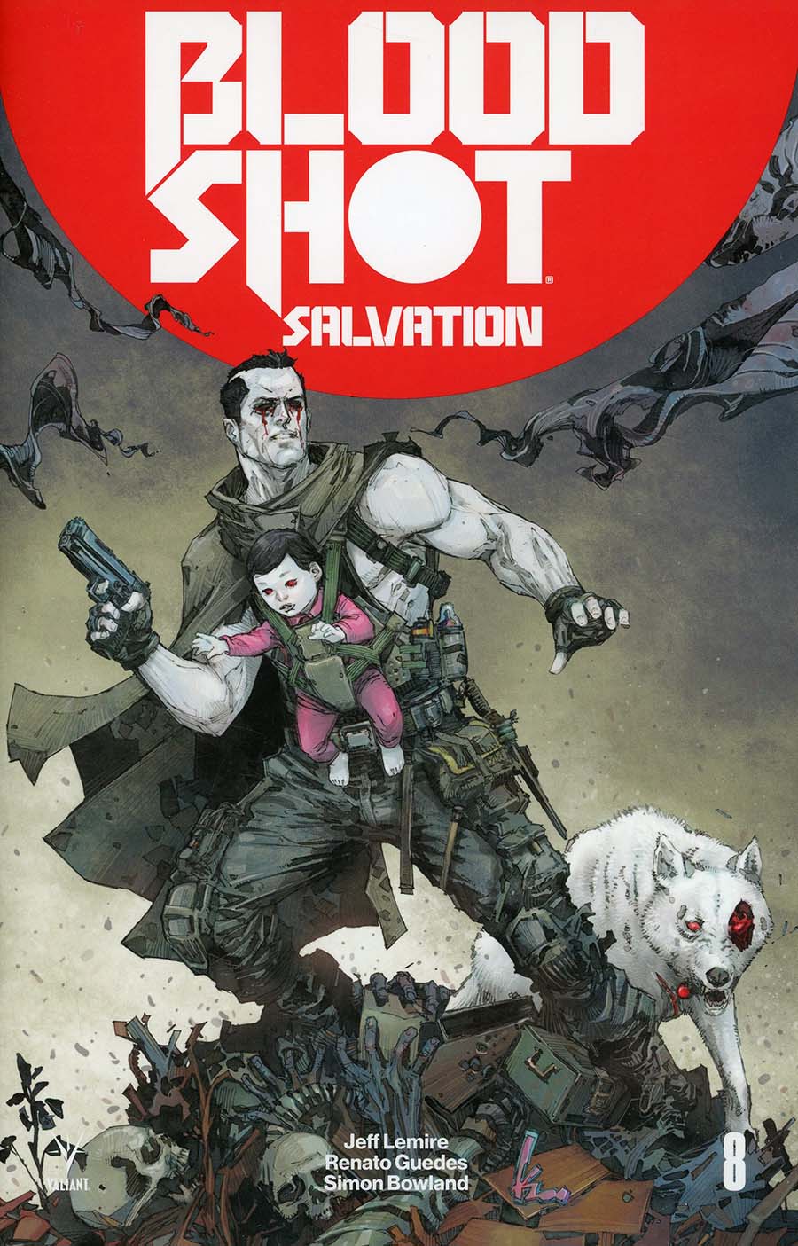 Bloodshot Salvation #8 Cover A Regular Kenneth Rocafort Cover