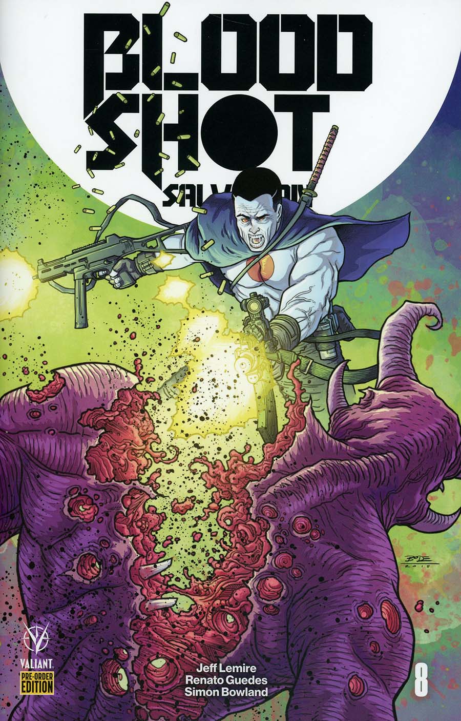 Bloodshot Salvation #8 Cover D Variant Ryan Bodenheim Cover