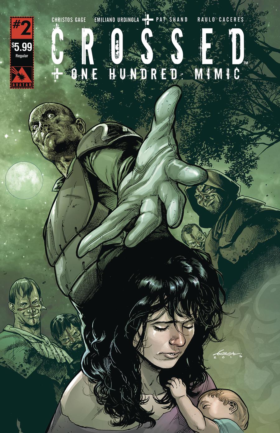 Crossed Plus 100 Mimic #2 Cover A Regular Cover