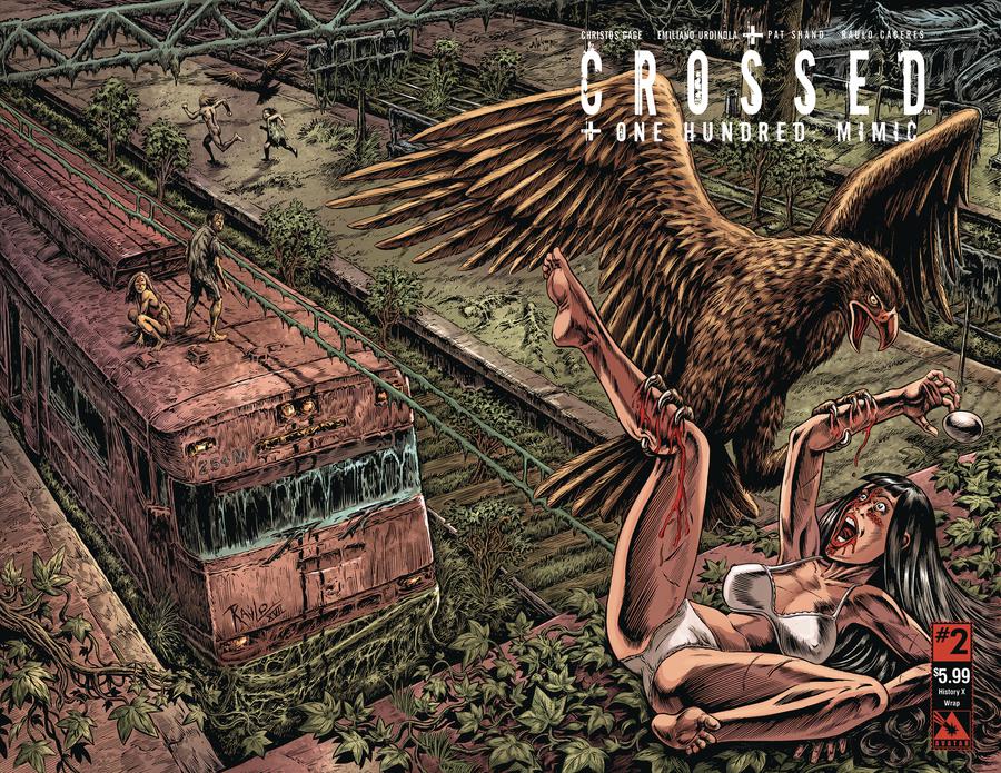 Crossed Plus 100 Mimic #2 Cover C History X Wraparound Cover