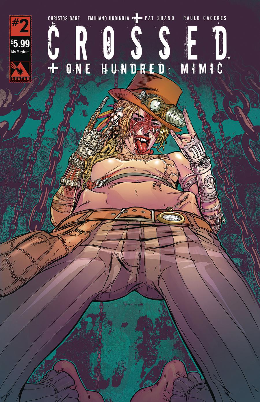 Crossed Plus 100 Mimic #2 Cover E Ms Mayhem Cover